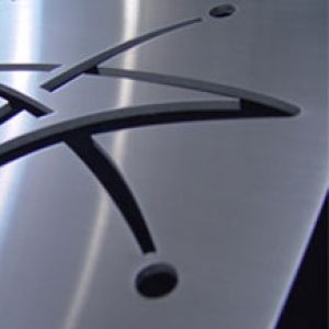 Waterjet Cutting on Steel